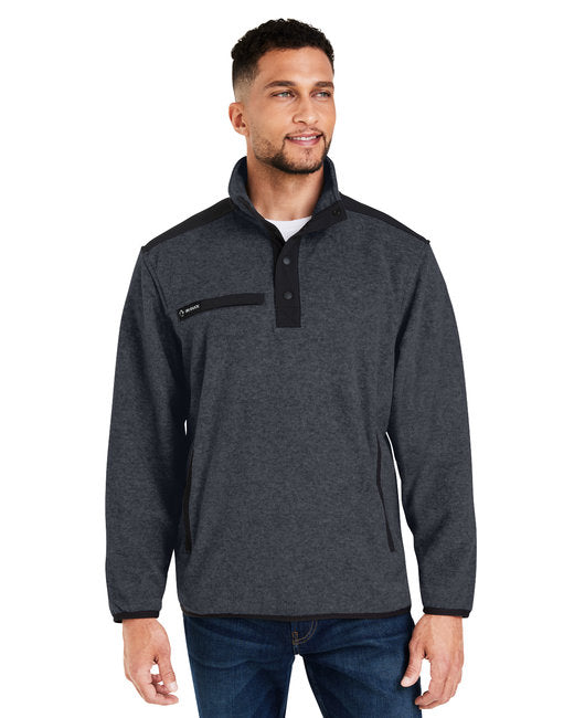 7353 Dri Duck Men's Ranger Melange Heather Fleece