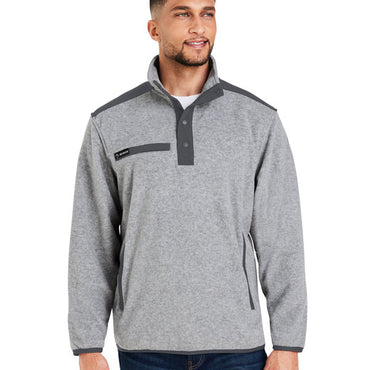 7353 Dri Duck Men's Ranger Melange Heather Fleece