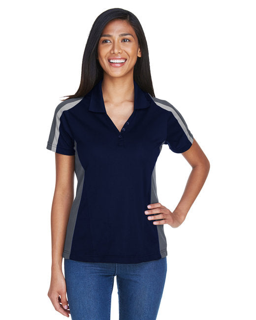 75119 Extreme Ladies' Eperformance™ Strike Colorblock Snag Protection Polo