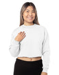 7725 Bayside Ladies' Crop Crewneck