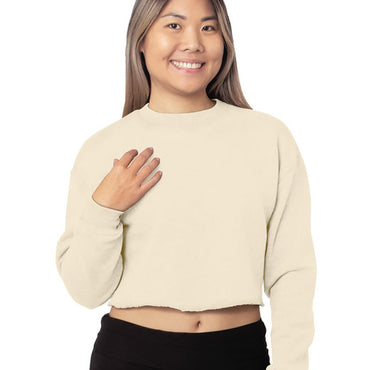 7725 Bayside Ladies' Crop Crewneck