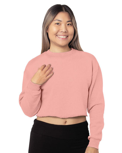 7725 Bayside Ladies' Crop Crewneck