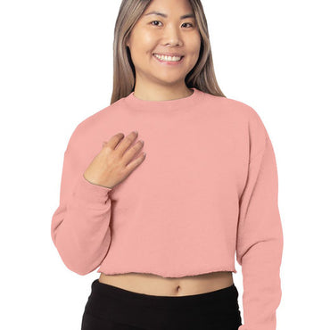 7725 Bayside Ladies' Crop Crewneck