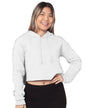 7750 Bayside Ladies' Cropped Pullover Hooded Sweatshirt