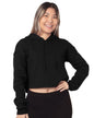 7750 Bayside Ladies' Cropped Pullover Hooded Sweatshirt