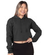 7750 Bayside Ladies' Cropped Pullover Hooded Sweatshirt