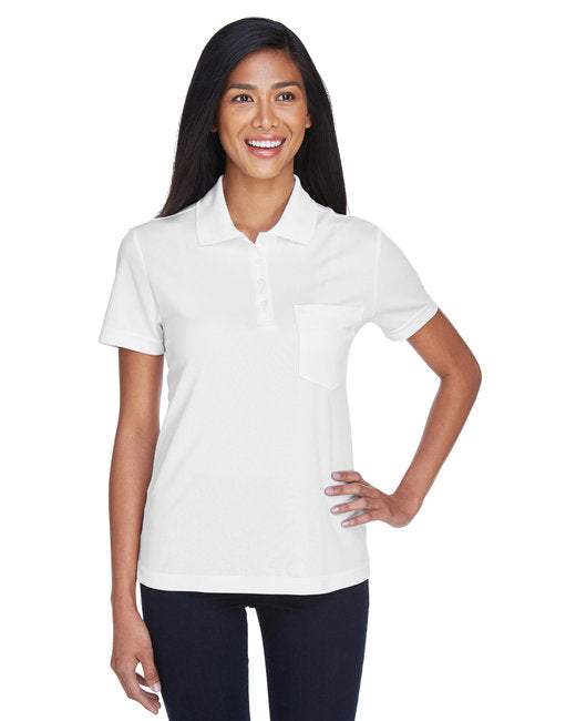 78181P CORE365 Ladies' Origin Performance Piqué Polo with Pocket