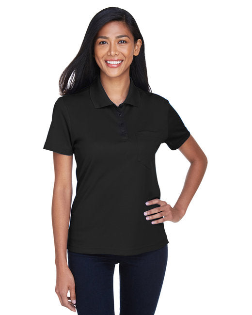 78181P CORE365 Ladies' Origin Performance Piqué Polo with Pocket