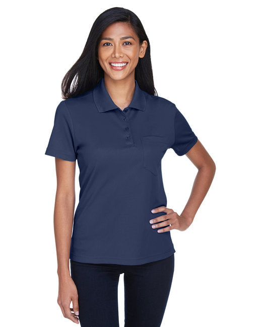 78181P CORE365 Ladies' Origin Performance Piqué Polo with Pocket