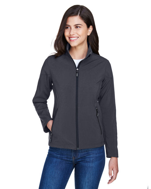 78184 CORE365 Ladies' Cruise Two-Layer Fleece Bonded Soft Shell Jacket