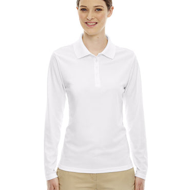 78192 CORE365 Ladies' Pinnacle Performance Long-Sleeve Piqué Polo