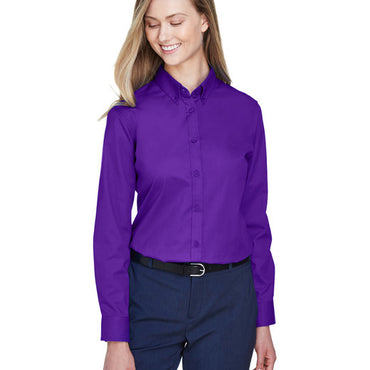 78193 CORE365 Ladies' Operate Long-Sleeve Twill Shirt