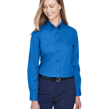 78193 CORE365 Ladies' Operate Long-Sleeve Twill Shirt