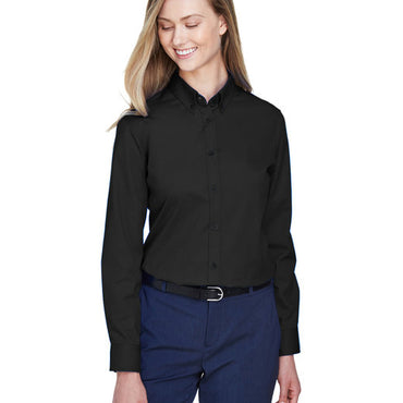 78193 CORE365 Ladies' Operate Long-Sleeve Twill Shirt