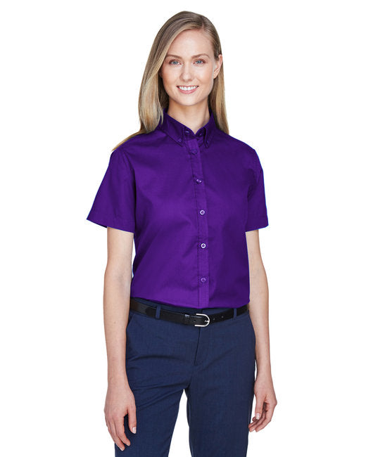 78194 CORE365 Ladies' Optimum Short-Sleeve Twill Shirt