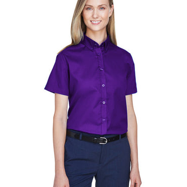 78194 CORE365 Ladies' Optimum Short-Sleeve Twill Shirt