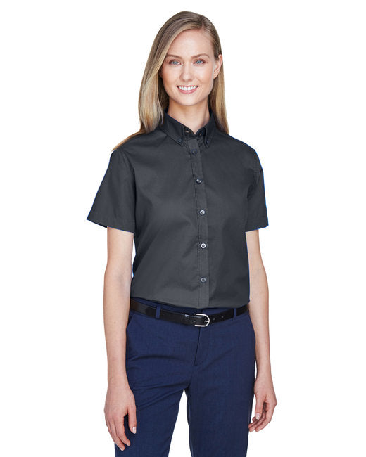 78194 CORE365 Ladies' Optimum Short-Sleeve Twill Shirt