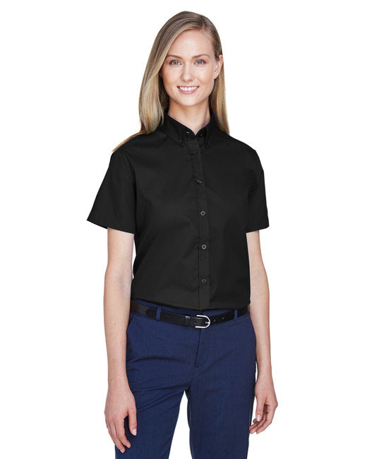 78194 CORE365 Ladies' Optimum Short-Sleeve Twill Shirt