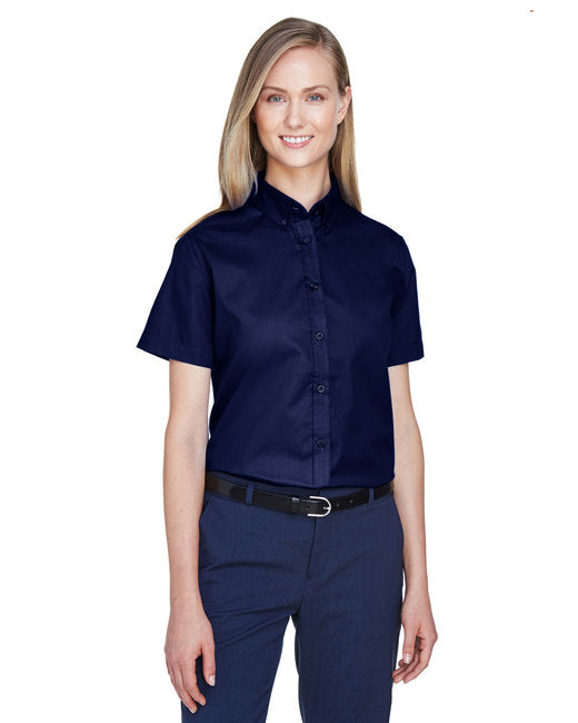 78194 CORE365 Ladies' Optimum Short-Sleeve Twill Shirt