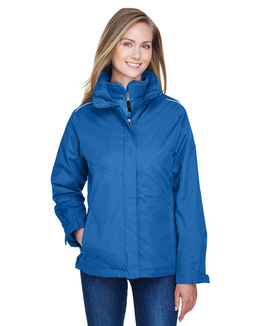 78205 CORE365 Ladies' Region 3-in-1 Jacket with Fleece Liner