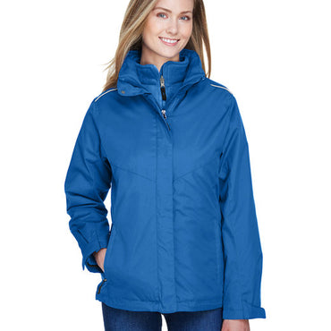 78205 CORE365 Ladies' Region 3-in-1 Jacket with Fleece Liner