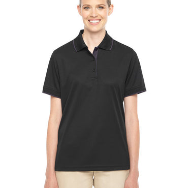 78222 CORE365 Ladies' Motive Performance Piqué Polo with Tipped Collar