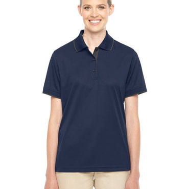 78222 CORE365 Ladies' Motive Performance Piqué Polo with Tipped Collar