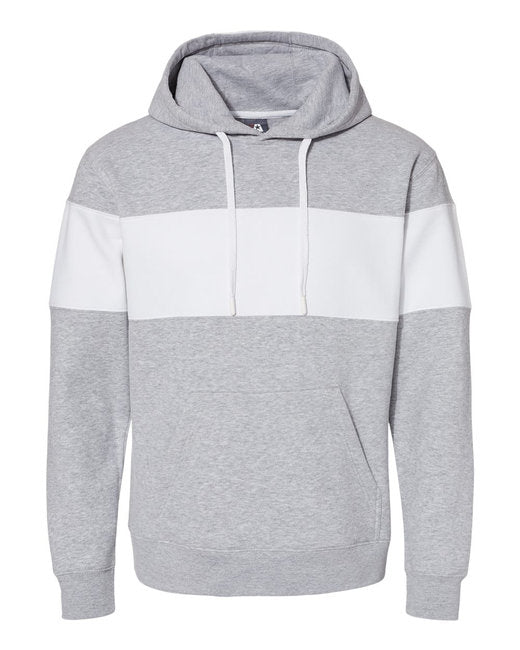 8644JA J America Men's Varsity Pullover Hooded Sweatshirt