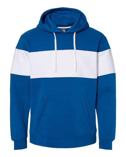 8644JA J America Men's Varsity Pullover Hooded Sweatshirt