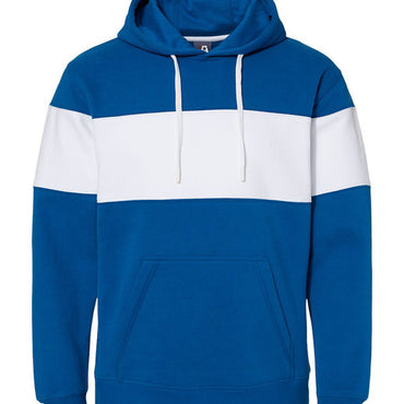 8644JA J America Men's Varsity Pullover Hooded Sweatshirt