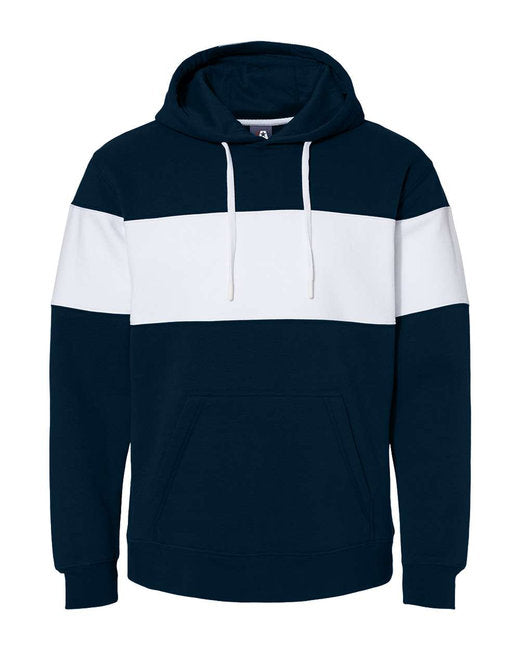 8644JA J America Men's Varsity Pullover Hooded Sweatshirt