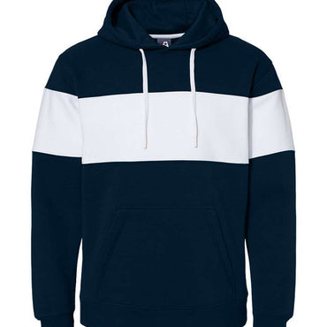 8644JA J America Men's Varsity Pullover Hooded Sweatshirt