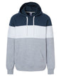 8644JA J America Men's Varsity Pullover Hooded Sweatshirt
