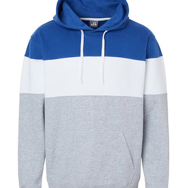 8644JA J America Men's Varsity Pullover Hooded Sweatshirt