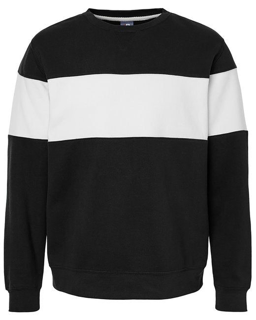 8646JA J America Unisex Varisity Fleece Crew