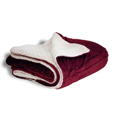 8712 Alpine Fleece Micro Mink Sherpa Blanket