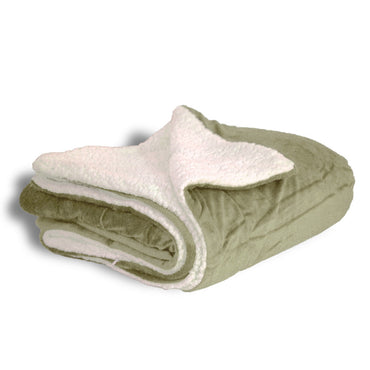 8712 Alpine Fleece Micro Mink Sherpa Blanket