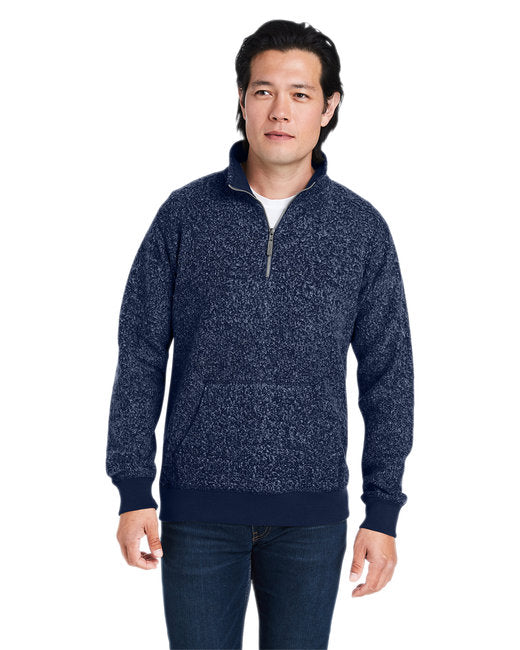 8713JA J America Unisex Aspen Fleece Quarter-Zip Sweatshirt