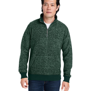 8713JA J America Unisex Aspen Fleece Quarter-Zip Sweatshirt