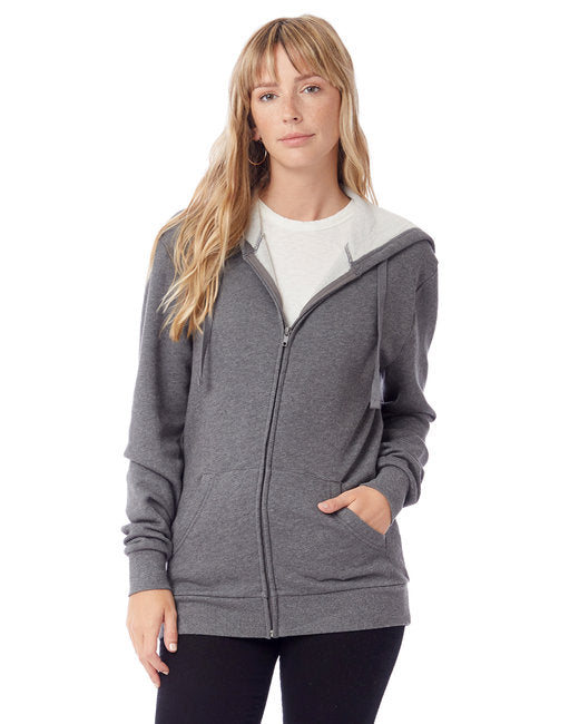 8805PF Alternative Unisex Eco-Cozy Fleece Zip Hooded Sweatshirt