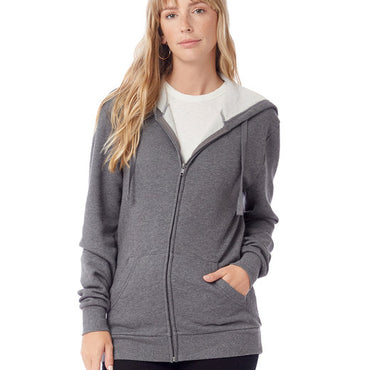 8805PF Alternative Unisex Eco-Cozy Fleece Zip Hooded Sweatshirt