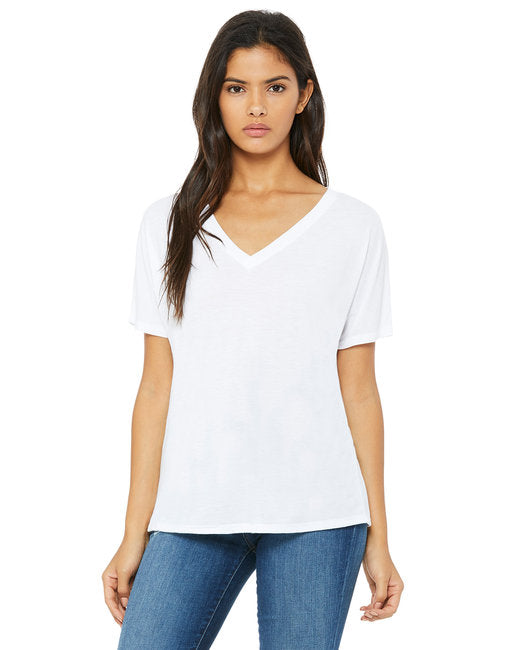 8815 Bella + Canvas Ladies' Slouchy V-Neck T-Shirt