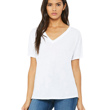 8815 Bella + Canvas Ladies' Slouchy V-Neck T-Shirt