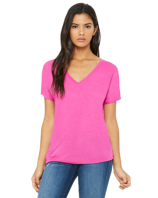 8815 Bella + Canvas Ladies' Slouchy V-Neck T-Shirt