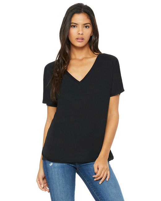 8815 Bella + Canvas Ladies' Slouchy V-Neck T-Shirt