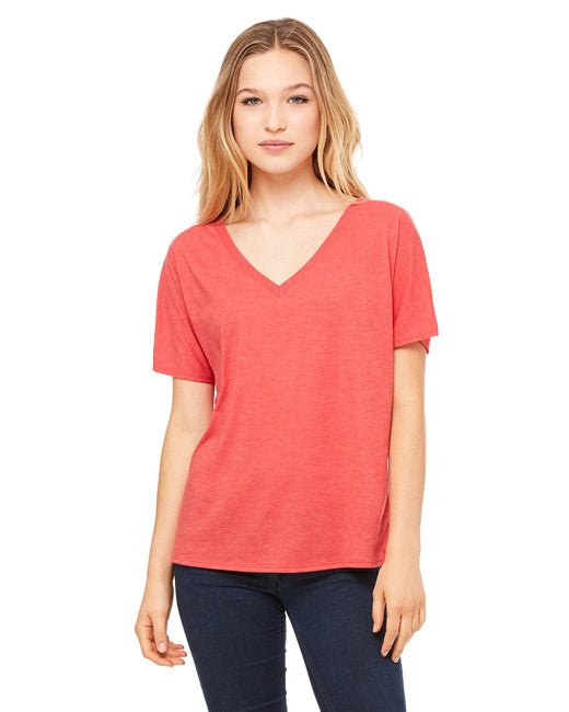 8815 Bella + Canvas Ladies' Slouchy V-Neck T-Shirt