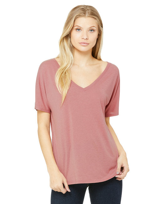 8815 Bella + Canvas Ladies' Slouchy V-Neck T-Shirt