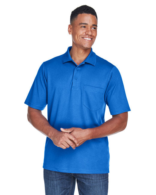 88181P CORE365 Men's Origin Performance Piqué Polo with Pocket