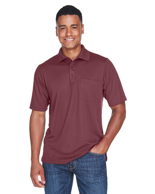 88181P CORE365 Men's Origin Performance Piqué Polo with Pocket