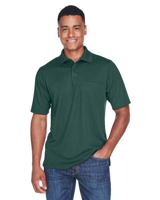 88181P CORE365 Men's Origin Performance Piqué Polo with Pocket